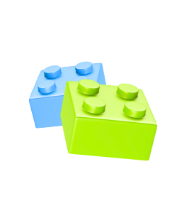 LEGO Brick Blue